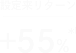 設定来リターン +27%